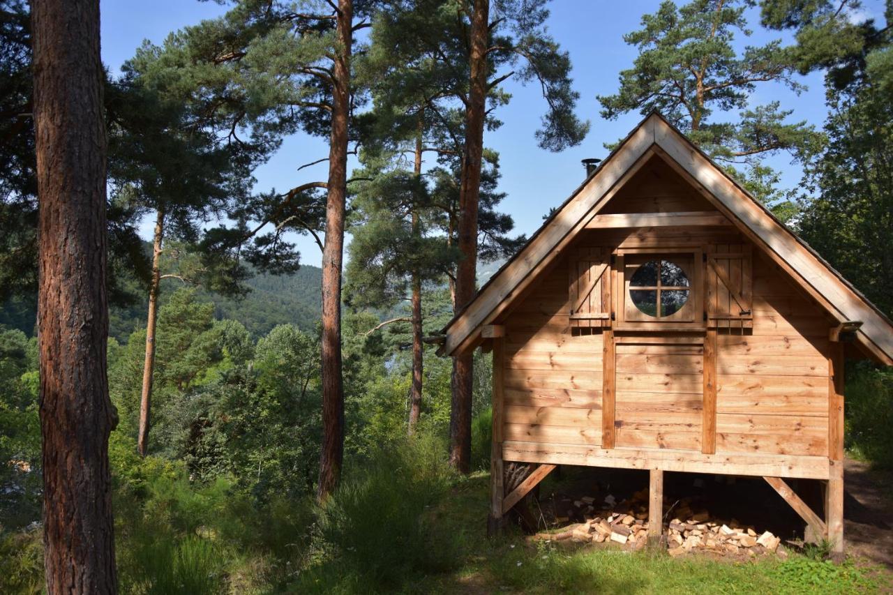 מורול Cabane Lodge Domaine Du Lac Chambon מראה חיצוני תמונה