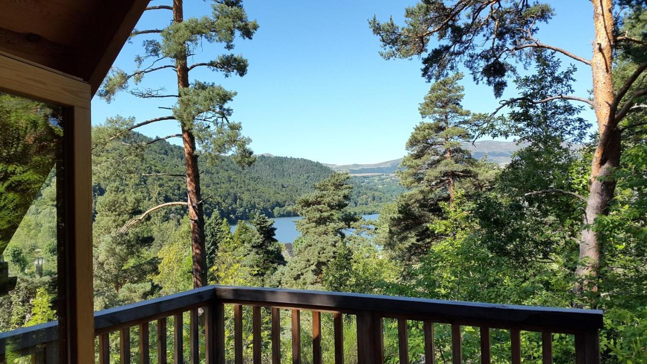 מורול Cabane Lodge Domaine Du Lac Chambon מראה חיצוני תמונה